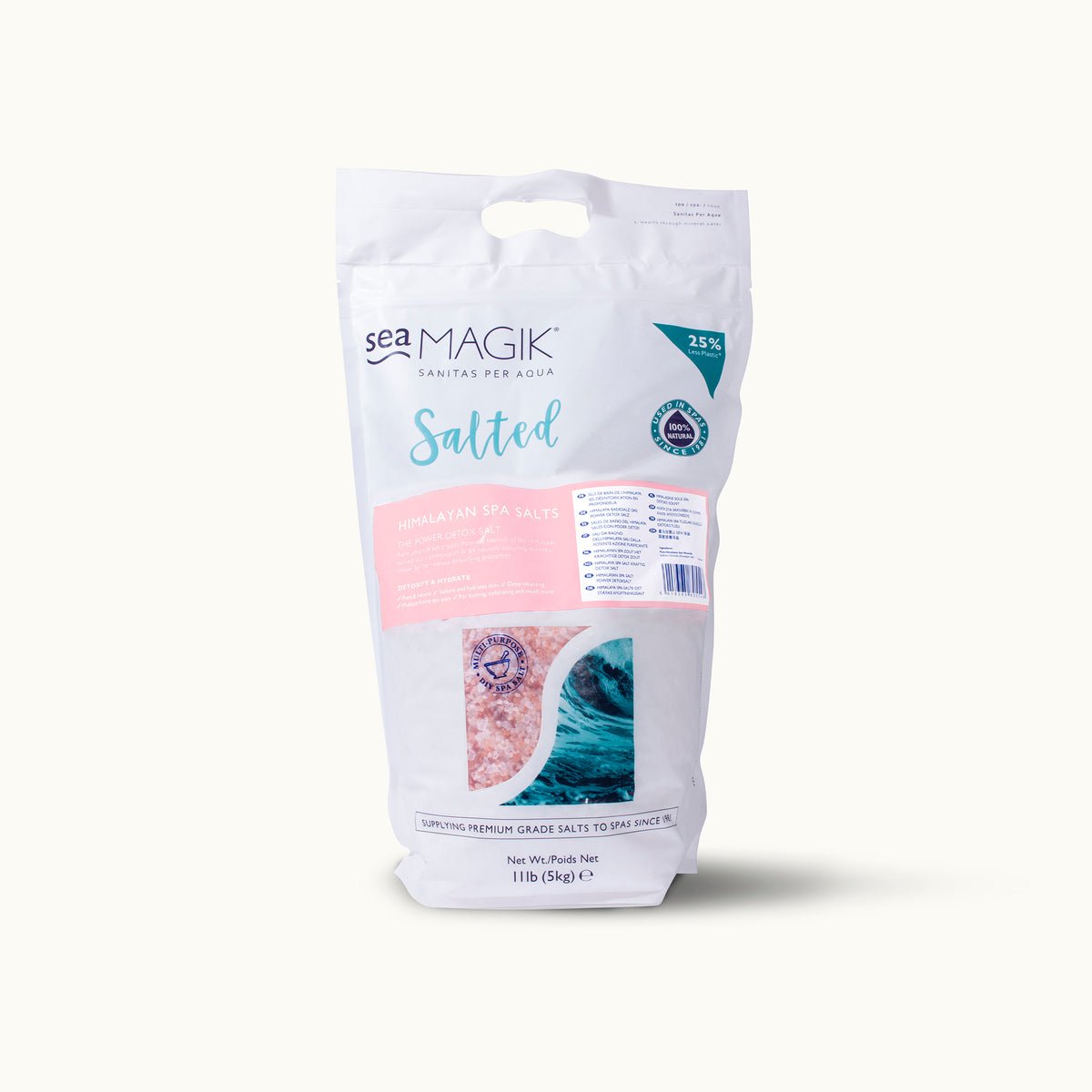 PINK HIMALAYAN SPA SALT SUPERSIZE 5KG